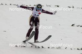02.02.2014, Hinzenbach, Austria (AUT): Elena Runggaldier (ITA), Fluege.de - FIS world cup ski jumping ladies, individual HS85, Hinzenbach (AUT). www.nordicfocus.com. © Laiho/NordicFocus. Every downloaded picture is fee-liable.