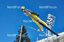 16.03.2014, Falun, Sweden (SWE): Sabrina Windmueller (SUI) - FIS world cup ski jumping ladies, individual HS100, Falun (SWE). www.nordicfocus.com. © Felgenhauer/NordicFocus. Every downloaded picture is fee-liable.