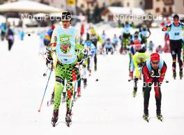14.12.2014, Livigno, Italy (ITA): Stanislav Rezac (CZE), Anders Aukland (NOR), (l-r)  - Ski Classics La Sgambeda Classic 35k, Livigno (ITA). www.nordicfocus.com. © Felgenhauer/NordicFocus. Every downloaded picture is fee-liable.