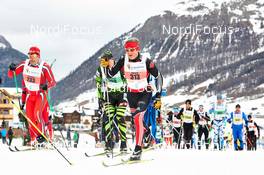 14.12.2014, Livigno, Italy (ITA):  slower racers after the start - Ski Classics La Sgambeda Classic 35k, Livigno (ITA). www.nordicfocus.com. © Felgenhauer/NordicFocus. Every downloaded picture is fee-liable.