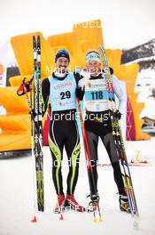 14.12.2014, Livigno, Italy (ITA): Erik Melin Soederstroem (SWE), Max Olex (GER), (l-r)  - Ski Classics La Sgambeda Classic 35k, Livigno (ITA). www.nordicfocus.com. © Felgenhauer/NordicFocus. Every downloaded picture is fee-liable.