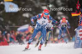 18.01.2015, Ruhpolding, Germany (GER): Ondrej Moravec (CZE) - IBU world cup biathlon, mass men, Ruhpolding (GER). www.nordicfocus.com. © Manzoni/NordicFocus. Every downloaded picture is fee-liable.