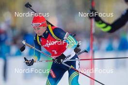 18.01.2015, Ruhpolding, Germany (GER): Valj Semerenko (UKR) - IBU world cup biathlon, mass women, Ruhpolding (GER). www.nordicfocus.com. © Manzoni/NordicFocus. Every downloaded picture is fee-liable.