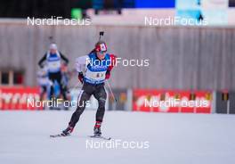 15.01.2015, Ruhpolding, Germany (GER): Scott Gow (CAN) - IBU world cup biathlon, relay men, Ruhpolding (GER). www.nordicfocus.com. © Manzoni/NordicFocus. Every downloaded picture is fee-liable.