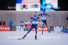15.01.2015, Ruhpolding, Germany (GER): Leif Nordgren (USA) - IBU world cup biathlon, relay men, Ruhpolding (GER). www.nordicfocus.com. © Manzoni/NordicFocus. Every downloaded picture is fee-liable.