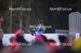 15.01.2015, Ruhpolding, Germany (GER): Simon Fourcade (FRA) - IBU world cup biathlon, relay men, Ruhpolding (GER). www.nordicfocus.com. © Manzoni/NordicFocus. Every downloaded picture is fee-liable.