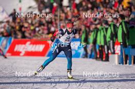 24.01.2015, Antholz, Italy (ITA): Irina Trusova (RUS)  - IBU world cup biathlon, pursuit women, Antholz (ITA). www.nordicfocus.com. © Manzoni/NordicFocus. Every downloaded picture is fee-liable.