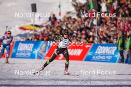 24.01.2015, Antholz, Italy (ITA): Marine Bolliet (FRA) - IBU world cup biathlon, pursuit women, Antholz (ITA). www.nordicfocus.com. © Manzoni/NordicFocus. Every downloaded picture is fee-liable.