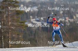 12.02.2015, Oslo, Norway (NOR): Jaroslav Soukup (CZE) - IBU world cup biathlon Holmenkollen, individual men, Oslo (NOR). www.nordicfocus.com. © Manzoni/NordicFocus. Every downloaded picture is fee-liable.