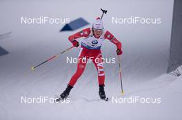 15.02.2015, Oslo, Norway (NOR): Nicole Gontier (ITA) - IBU world cup biathlon Holmenkollen, relay women, Oslo (NOR). www.nordicfocus.com. © Manzoni/NordicFocus. Every downloaded picture is fee-liable.