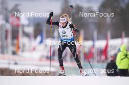 15.02.2015, Oslo, Norway (NOR): Elisa Gasparin (SUI) - IBU world cup biathlon Holmenkollen, relay women, Oslo (NOR). www.nordicfocus.com. © Manzoni/NordicFocus. Every downloaded picture is fee-liable.