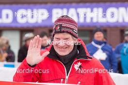 21.03.2015, Khanty-Mansiysk, Russia (RUS): Matthias Ahrens (GER) coach team Canada - IBU world cup biathlon, pursuit men, Khanty-Mansiysk (RUS). www.nordicfocus.com. © Manzoni/NordicFocus. Every downloaded picture is fee-liable.