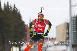 19.03.2015, Khanty-Mansiysk, Russia (RUS): Michael Roesch (BEL) - IBU world cup biathlon, sprint men, Khanty-Mansiysk (RUS). www.nordicfocus.com. © Manzoni/NordicFocus. Every downloaded picture is fee-liable.