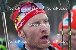 15.03.2015, Kontiolahti, Finland (FIN): Simon Eder (AUT) - IBU world championships biathlon, mass men, Kontiolahti (FIN). www.nordicfocus.com. © NordicFocus. Every downloaded picture is fee-liable.