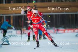 15.03.2015, Kontiolahti, Finland (FIN): Emil Hegle Svendsen (NOR) - IBU world championships biathlon, mass men, Kontiolahti (FIN). www.nordicfocus.com. © NordicFocus. Every downloaded picture is fee-liable.