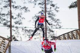 15.03.2015, Kontiolahti, Finland (FIN): Benjamin Weger (SUI) - IBU world championships biathlon, mass men, Kontiolahti (FIN). www.nordicfocus.com. © NordicFocus. Every downloaded picture is fee-liable.