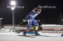 29.11.2015, Oestersund, Sweden (SWE): Justine Braisaz (FRA) - IBU world cup biathlon, relay mixed, Oestersund (SWE). www.nordicfocus.com. © Manzoni/NordicFocus. Every downloaded picture is fee-liable.