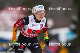 18.01.2015, Otepaeae, Estland (EST): Sandra Ringwald (GER), Madshus, One Way, Rottefella, Adidas - FIS world cup cross-country, team sprint, Otepaeae (EST). www.nordicfocus.com. © Laiho/NordicFocus. Every downloaded picture is fee-liable.