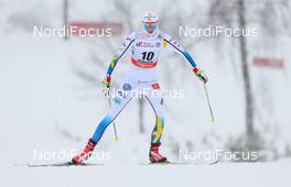 23.01.2015, Rybinsk, Russia (RUS): Maria Graefnings (SWE), Fischer, One Way, Alpina, Rottefella, Craft - FIS world cup cross-country, 10km women, Rybinsk (RUS). www.nordicfocus.com. © Laiho/NordicFocus. Every downloaded picture is fee-liable.