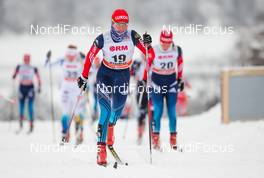 25.01.2015, Rybinsk, Russia (RUS): Natalia Zhukova (RUS), Fischer, Swix, Alpina, Rottefella, Adidas - FIS world cup cross-country, skiathlon women, Rybinsk (RUS). www.nordicfocus.com. © Laiho/NordicFocus. Every downloaded picture is fee-liable.