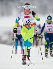 25.01.2015, Rybinsk, Russia (RUS): Lea Einfalt (SLO), Rossignol, One Way - FIS world cup cross-country, skiathlon women, Rybinsk (RUS). www.nordicfocus.com. © Laiho/NordicFocus. Every downloaded picture is fee-liable.