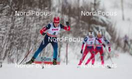 25.01.2015, Rybinsk, Russia (RUS): Yulia Tchekaleva (RUS), Fischer, Swix, Alpina, Rottefella, Adidas - FIS world cup cross-country, skiathlon women, Rybinsk (RUS). www.nordicfocus.com. © Laiho/NordicFocus. Every downloaded picture is fee-liable.