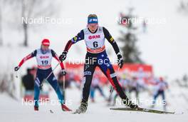 25.01.2015, Rybinsk, Russia (RUS): Sadie Bjoernsen (USA), Fischer, Swix, Rottefella - FIS world cup cross-country, skiathlon women, Rybinsk (RUS). www.nordicfocus.com. © Laiho/NordicFocus. Every downloaded picture is fee-liable.