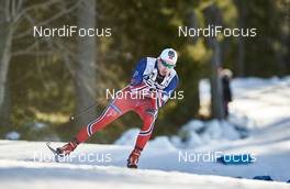 15.02.2015, Oestersund, Sweden (SWE): Finn Haagen Krogh (NOR) - FIS world cup cross-country, 15km men, Oestersund (SWE). www.nordicfocus.com. © Felgenhauer/NordicFocus. Every downloaded picture is fee-liable.