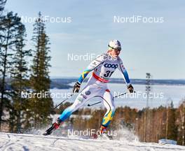 15.02.2015, Oestersund, Sweden (SWE): Lars Nelson (SWE) - FIS world cup cross-country, 15km men, Oestersund (SWE). www.nordicfocus.com. © Felgenhauer/NordicFocus. Every downloaded picture is fee-liable.