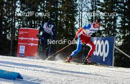 15.02.2015, Oestersund, Sweden (SWE): Lukas Bauer (CZE) - FIS world cup cross-country, 15km men, Oestersund (SWE). www.nordicfocus.com. © Felgenhauer/NordicFocus. Every downloaded picture is fee-liable.