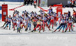 14.03.2015, Oslo, Norway (NOR): men´s mass start - FIS world cup cross-country, mass men, Oslo (NOR). www.nordicfocus.com. © Laiho/NordicFocus. Every downloaded picture is fee-liable.