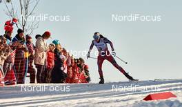 15.03.2015, Oslo, Norway (NOR): Heidi Weng (NOR) - FIS world cup cross-country, mass women, Oslo (NOR). www.nordicfocus.com. © Felgenhauer/NordicFocus. Every downloaded picture is fee-liable.