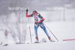 24.02.2015, Falun, Sweden (SWE): Olga Repnitsyna (RUS) - FIS nordic world ski championships, cross-country, 10km women, Falun (SWE). www.nordicfocus.com. © NordicFocus. Every downloaded picture is fee-liable.