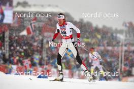 24.02.2015, Falun, Sweden (SWE): Laura Orgue (SPA) - FIS nordic world ski championships, cross-country, 10km women, Falun (SWE). www.nordicfocus.com. © NordicFocus. Every downloaded picture is fee-liable.