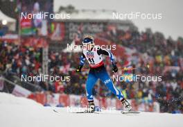 24.02.2015, Falun, Sweden (SWE): Riitta-Liisa Roponen (FIN) - FIS nordic world ski championships, cross-country, 10km women, Falun (SWE). www.nordicfocus.com. © NordicFocus. Every downloaded picture is fee-liable.