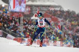 24.02.2015, Falun, Sweden (SWE): Anastassiya Slonova (KAZ) - FIS nordic world ski championships, cross-country, 10km women, Falun (SWE). www.nordicfocus.com. © NordicFocus. Every downloaded picture is fee-liable.