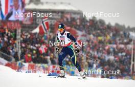 24.02.2015, Falun, Sweden (SWE): Yelena Kolomina (KAZ) - FIS nordic world ski championships, cross-country, 10km women, Falun (SWE). www.nordicfocus.com. © NordicFocus. Every downloaded picture is fee-liable.