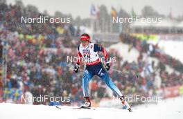 24.02.2015, Falun, Sweden (SWE): Olga Repnitsyna (RUS) - FIS nordic world ski championships, cross-country, 10km women, Falun (SWE). www.nordicfocus.com. © NordicFocus. Every downloaded picture is fee-liable.