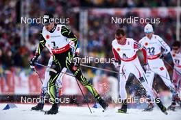 21.02.2015, Falun, Sweden (SWE): Maurice Manificat (FRA) - FIS nordic world ski championships, cross-country, skiathlon men, Falun (SWE). www.nordicfocus.com. © NordicFocus. Every downloaded picture is fee-liable.
