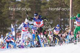 22.02.2015, Falun, Sweden (SWE): Robin Duvillard (FRA) - FIS nordic world ski championships, cross-country, team sprint, Falun (SWE). www.nordicfocus.com. © NordicFocus. Every downloaded picture is fee-liable.