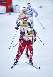 29.11.2015, Ruka, Finland (FIN): Heidi Weng (NOR), Ingvild Flugstad Oestberg (NOR), (l-r)  - FIS world cup cross-country, 10km women, Ruka (FIN). www.nordicfocus.com. © Felgenhauer/NordicFocus. Every downloaded picture is fee-liable.