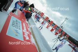 27.11.2015, Ruka, Finland (FIN): The start line in Ruka   - FIS world cup cross-country, individual sprint, Ruka (FIN). www.nordicfocus.com. © Modica/NordicFocus. Every downloaded picture is fee-liable.