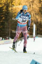 20.12.2015, Toblach, Italy (ITA): Sergey Turyshev (RUS) - FIS world cup cross-country, 15km men, Toblach (ITA). www.nordicfocus.com. © Modica/NordicFocus. Every downloaded picture is fee-liable.