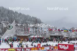 17.01.2015, Seefeld, Austria (AUT):  Venue, Cross Country Stadium of Seefeld prepares for the nordic combined race, cross country segment - FIS world cup nordic combined, individual gundersen HS109/10km, Seefeld (AUT). www.nordicfocus.com. © Modica/NordicFocus. Every downloaded picture is fee-liable.