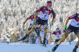 18.01.2015, Seefeld, Austria (AUT): Johannes RYDZEK (GER) - FIS world cup nordic combined, individual gundersen HS109/15km, Seefeld (AUT). www.nordicfocus.com. © Modica/NordicFocus. Every downloaded picture is fee-liable.