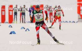 06.03.2015, Lahti, Finland (FIN): Lukas Greiderer (AUT), Fischer, Leki, Loeffler - FIS world cup nordic combined, individual gundersen HS130/10km, Lahti (FIN). www.nordicfocus.com. © Laiho/NordicFocus. Every downloaded picture is fee-liable.