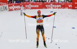 07.03.2015, Lahti, Finland (FIN): Johannes Rydzek (GER), Fischer, Swix, Rottefella, Adidas - FIS world cup nordic combined, team sprint HS130/2x7.5km, Lahti (FIN). www.nordicfocus.com. © Laiho/NordicFocus. Every downloaded picture is fee-liable.