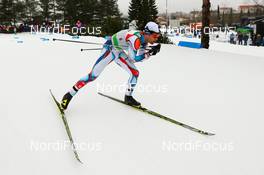 07.03.2015, Lahti, Finland (FIN): Miroslav Dvorak (CZE), Fischer, Swix, Rottefella - FIS world cup nordic combined, team sprint HS130/2x7.5km, Lahti (FIN). www.nordicfocus.com. © Laiho/NordicFocus. Every downloaded picture is fee-liable.