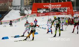 07.03.2015, Lahti, Finland (FIN): Manuel Faisst (GER), Fischer, One Way, Rottefella, Adidas - FIS world cup nordic combined, team sprint HS130/2x7.5km, Lahti (FIN). www.nordicfocus.com. © Laiho/NordicFocus. Every downloaded picture is fee-liable.