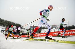 07.03.2015, Lahti, Finland (FIN): Haavard Klemetsen (NOR), Fischer, Start, Rottefella  - FIS world cup nordic combined, team sprint HS130/2x7.5km, Lahti (FIN). www.nordicfocus.com. © Laiho/NordicFocus. Every downloaded picture is fee-liable.